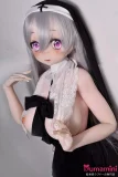 銀髪ロングのロリ系ラブドール シスター系ドール