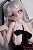 銀髪シスター風アニメラブドール アニメフェイス美少女ドール