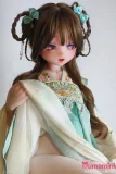 アニメ顔ダッチワイフ ミントカラー衣装のラブドール