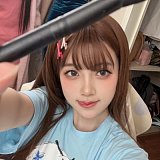 J-cute 128cm  AGB08 衣音ヘッド 髪の毛植毛 フルシリコン製ダッチワイフ  ピンクの可愛い下着姿