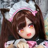 フルシリコン製 ラブドール アニメドール 135cm Gカップ #73（口を開けバージョン） 新発売 Aotume Doll
