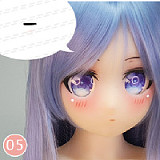 フルシリコン製 ラブドール アニメドール 135cm Gカップ #73（口を開けバージョン） 新発売 Aotume Doll