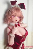 ウサ耳カチューシャ付きドール バニーコスプレ