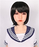 Sanhui doll 最新作シームレスドール 146cm Gカップ #44ヘッド妙晴（miaoqing）リアル造形ビキニラブドール 透明感ボディ×ナチュラルフェイス 超擬真の肌テクスチャ