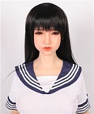 Sanhui doll 最新作シームレスドール 146cm Gカップ #44ヘッド妙晴（miaoqing）リアル造形ビキニラブドール 透明感ボディ×ナチュラルフェイス 超擬真の肌テクスチャ