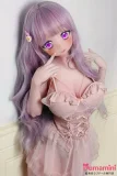 ラベンダーヘアのアニメドール 美少女ドール