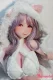 Elsa Babe RAD045 望月利世ヘッド 144cm 白猫ケモミミ美少女ラブドール ふわもこ猫耳フード＆ホワイト衣装 宣材写真はシリコンボディ