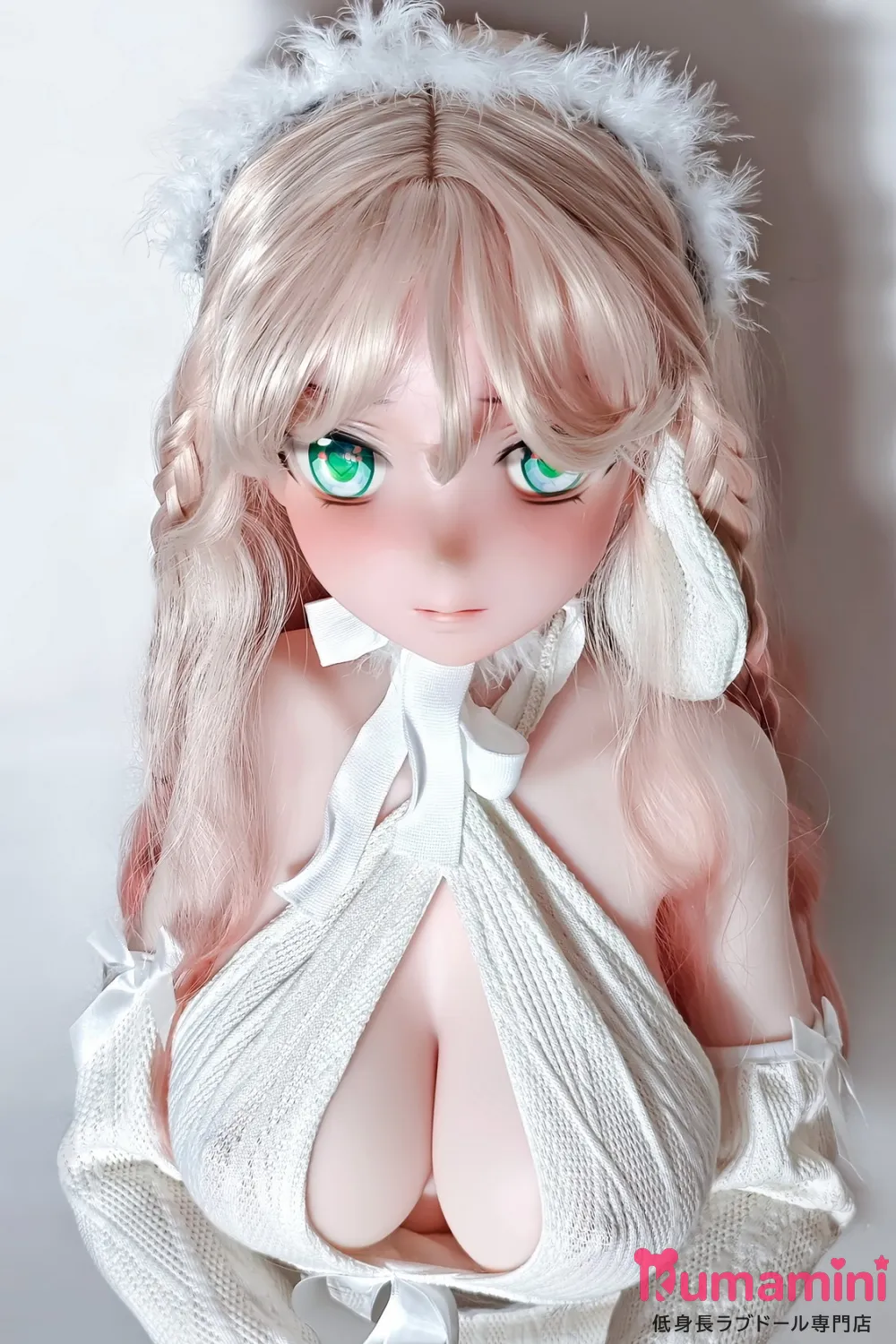 Elsa Babe 140cm M AHR016 中野花澄Nakano Kasumi グリーンアイ・編み込みヘアラブドール 宣材写真は140cm-M ボディー選択可能