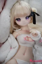 MW Girl(魔物姫) 呆喵 85cm バースト 二次元アニメラブドール 大きな瞳 可愛い幼顔 宣材写真はシリコン製ボディ 85cm バースト小 宣材写真と同じ制服も付属