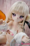 MW Girl(魔物姫) 呆喵 85cm バースト 二次元アニメラブドール 大きな瞳 可愛い幼顔 宣材写真はシリコン製ボディ 85cm バースト小 宣材写真と同じ制服も付属