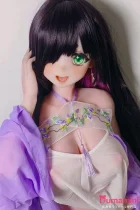 Elsa Babe 140cm M AHR021 梦乃绫野Yumeno Ayano グリーンアイ・ロング黒髪アニメラブドール 宣材写真は140cm-M ボディー選択可能