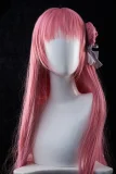 Yearndoll ラブドール 135cm Dカップ LZ02ヘッド 猫耳ピンクヘア 二次元ラブドール フルシリコン製