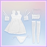 MW Girl(魔物姫) 小姆 85cm バースト小 二次元アニメラブドール メイド風 ブルーヘア×大きな瞳 宣材写真はシリコン製ボディ