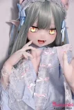 メイド風フリル衣装ラブドール 猫耳ドール