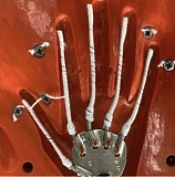 羊角社doll 128cm バスト大 ブルーアイ ブロンドヘア ケモアクセ付き ソフトビニール製ヘッド+S-TPE製ボディ 等身大フィギュア アニメ系風ドール