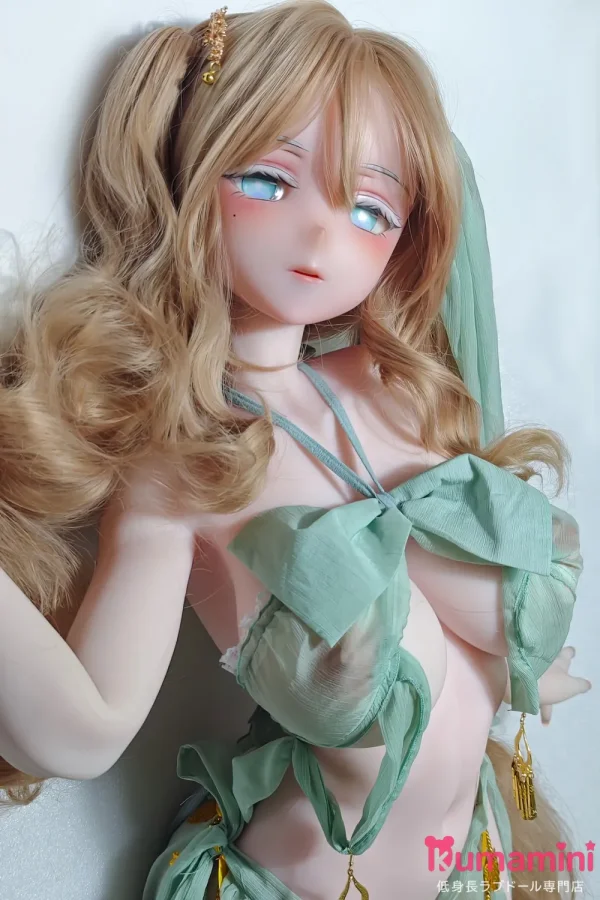 Elsa Babe 140cm AHR027 金枝汐Kaneda Shioヘッド 二次元 アニメドール エメラルドグリーン衣装の美少女ラブドール フルシリコン製  カスタマイズ可