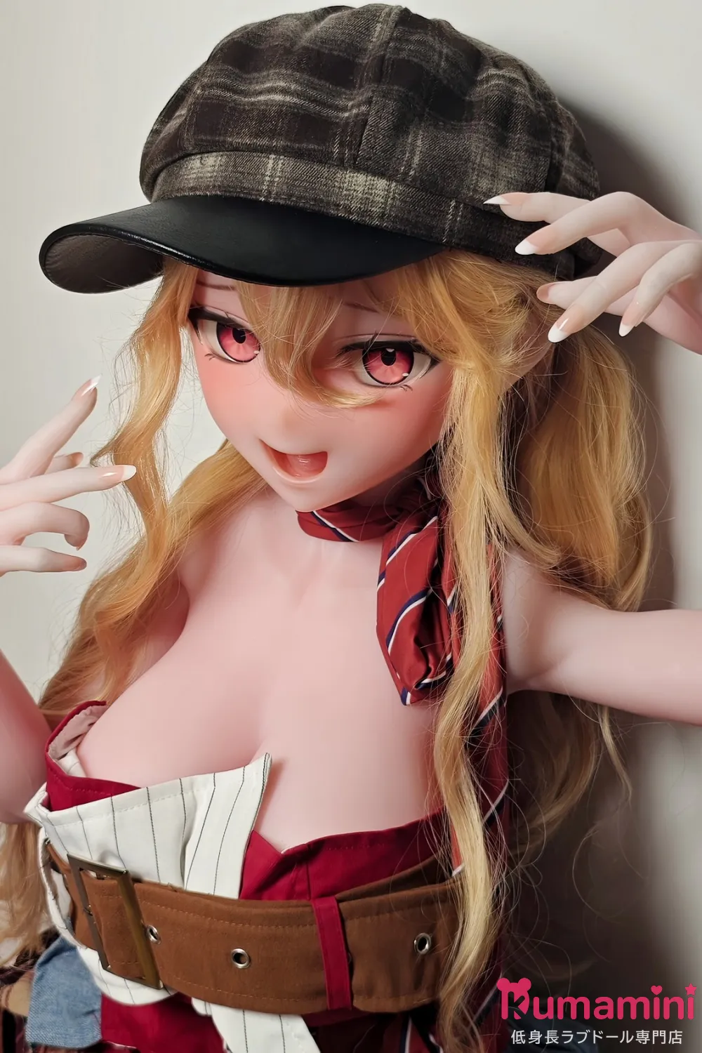 Elsa Babe RAD043 浅香萌里Asaka Moeri 144cm  二次元ラブドール アニメ美少女ドール ブロンドロングヘア×キャップスタイル アニメ調リアルドール