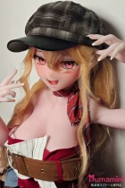 Elsa Babe RAD043 浅香萌里Asaka Moeri 144cm  二次元ラブドール アニメ美少女ドール ブロンドロングヘア×キャップスタイル アニメ調リアルドール