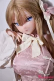 大きなリボン装飾付きラブドール ピンク衣装のダッチワイフ