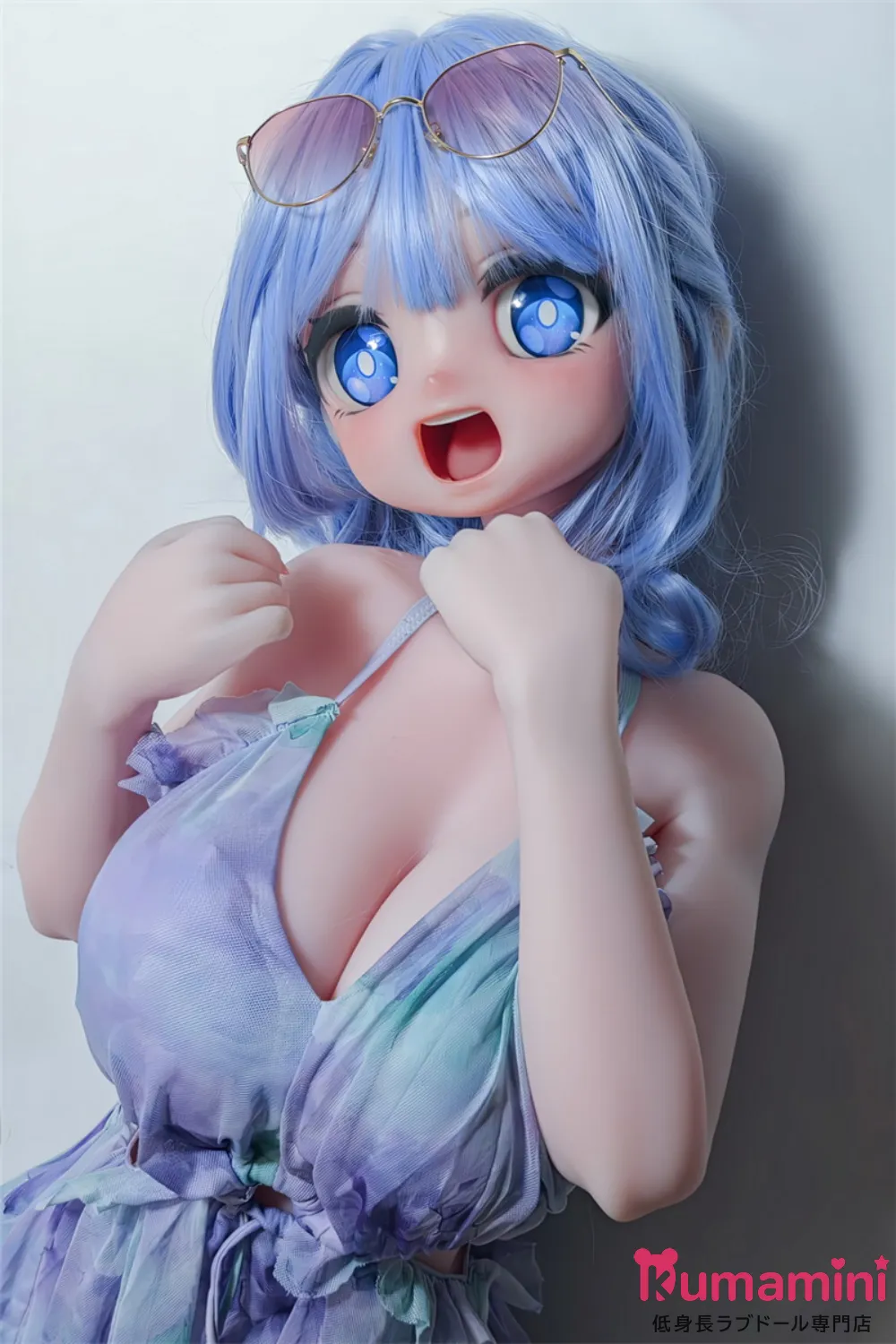Elsa Babe 144cm AHR014 及川五月Oikawa Satsuki 二次元 アニメドール サングラス付き・淡色フリルワンピース少女ドール アニメ調リアルドール  アニメ顔ラブドール