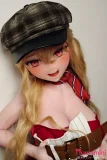 アニメ顔ドール 金髪ラブドール