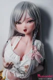 ホワイトトップス着用ラブドール スカート美少女ドール