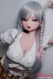 シルバー髪ラブドール 銀髪アニメ顔リアルドール