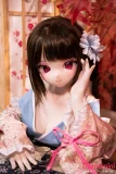 紅葉装飾付きリアルドール 日本風美少女ラブドール