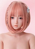 Real Girl 萌彩（もあ）141cmAカップ フルシリコン製 ピンクパーカーを着たリアル美少女ラブドール 模擬口腔+オーラル機能+顎関節+ハードハンド+ハードフィート+お尻の柔らか仕上げが今なら無料で付属!!!