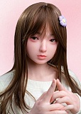 Real Girl 萌彩（もあ）141cmAカップ フルシリコン製 ピンクパーカーを着たリアル美少女ラブドール 模擬口腔+オーラル機能+顎関節+ハードハンド+ハードフィート+お尻の柔らか仕上げが今なら無料で付属!!!