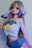 可愛い系リアルドール ロングヘアアニメフェイスドール