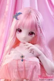ゆめかわピンクロングヘアドール 美少女ラブドール