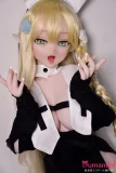 アニメ系ラブドール 二次元風ブロンド美少女ドール