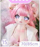 MW Girl(魔物姫) 柚原爱ヘッド 70cm 可愛さ満点のメイド系ラブドール 宣材写真はシリコン製ボディ 宣材写真と同じ制服も付属