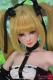 【即納・国内発送・送料無料】Mini Doll ミニドール セックス可能 60cmXS  玛丽罗斯 PVCヘッド＋シリコン製ボディ 金髪ツインテールのアニメフェイス ゴシックメイド風アニメラブドール