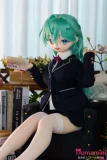 グリンヘアの学生美少女ドール 学園制服スタイルのアニメドール