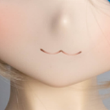 GUAVADOLL アニメドール ソフトビニール製ヘッド+シリコン製ボディ 137cm Aカップ 笑顔 美少女 銀髪アニメラブドール 黒ドレス
