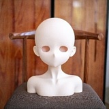 GUAVADOLL アニメドール ソフトビニール製ヘッド+シリコン製ボディ 137cm Aカップ 笑顔 美少女 銀髪アニメラブドール 黒ドレス