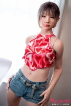 J-cute シームレス 153cm-Bカップ AGE01咲良（さくら）ヘッド フルシリコン製 リアル美少女ラブドール カジュアルスタイル 軟質ヘッド＆口開閉機能付き