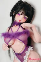 Elsa Babe RAD051 歌川美希Utagawa Mikiヘッド 紫色の目 ウサギ耳コーデ 二次元セクシー美少女ダッチワイフ 宣材写真は140cm ボディー材質選択可能