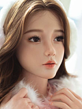 Cosdoll 146cm AAカップ フルシリコン製 清灵 妖精風 金髪スタイル リアルラブドール 小柄等身大ドール
