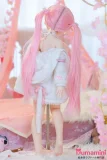 ラブドール アンコ 桜風デコレーション 背後ポーズ 85cm