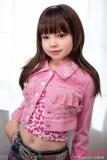 横向き姿 立ちポーズ Jcute　128cm　貧乳 可愛い表情