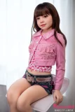 128cm 小柄 ダッチワイフ 上半身 貧乳 座り姿