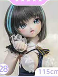 MW Girl(魔物姫)  115cm 凛 アニメ系 白髪 猫耳 シースルードレス衣装 二次元系ダッチワイフ 宣伝画像はシリコンボディ バスト大