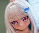 BCDOLL  【MSシリーズ】　M02ヘッド 135cm Dカップ 桃色ショート×巫女風コスのアニメ美少女ラブドール オーラル機能付き シリコン製 ラムコス