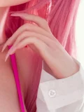 BCDOLL 【MSシリーズ】　M04ヘッド 135cm Dカップ リゼ ホワイト×ブルーグラデロングヘア ピンク瞳  アニメ美少女ラブドール 宣伝写真はシリコン製