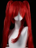 BCDOLL 【MSシリーズ】　M04ヘッド 135cm Dカップ リゼ ホワイト×ブルーグラデロングヘア ピンク瞳  アニメ美少女ラブドール 宣伝写真はシリコン製