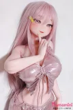 美少女ラブドール ピンク髪 スリムボディ 上半身ショット Elsababe セクシー系衣装
