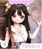 MW Girl（魔物姫）85cm 艾莉亚 アリアちゃん 5.5kg メイド服 ソフトビニール製頭部 TPE製ボディ 肌色＆眼球色＆メイク＆ウィッグ＆衣装は宣材写真と同じ ピンク髪